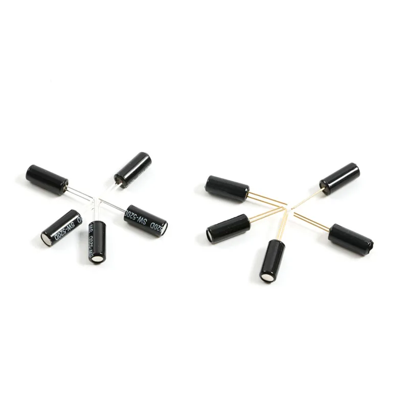 10PCS/LOT SW-520D 5*12mm Highly Sensitive Metal Ball Angle Tilt Shaking Switch Vibration switch For arduino