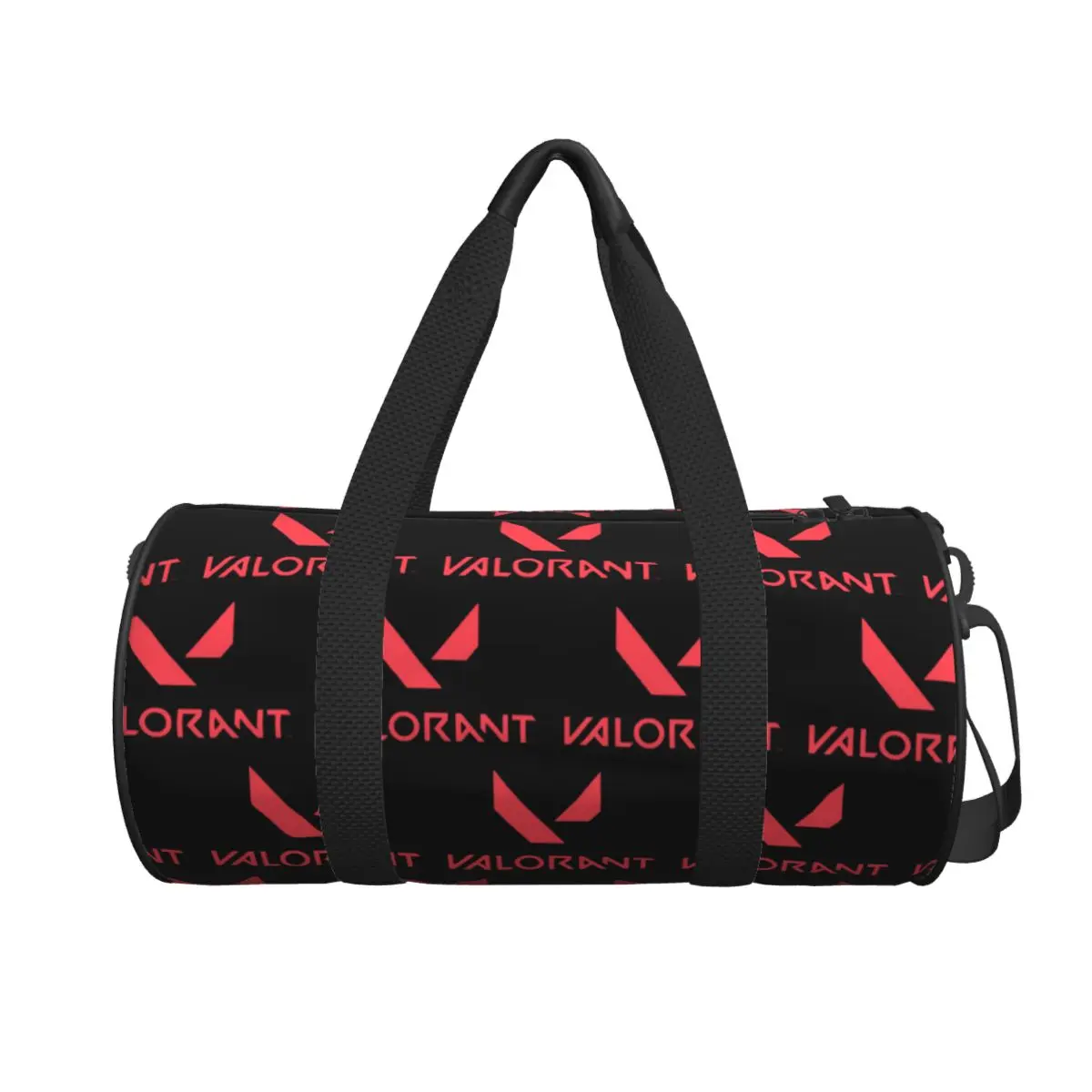 

V-Valorant Riot Games Shooting Large Duffle Gym Bag Waterproof Duffle Travel Bags Handbags Fitness bag