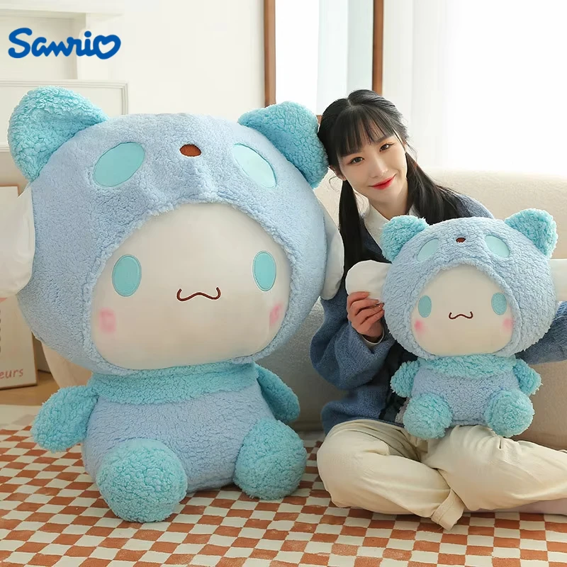 

70 см большой размер Sanrio Cinnamoroll плюшевые аниме мягкие мультяшные кавайные подушки удобные мягкие куклы орнамент детские игрушки подарок