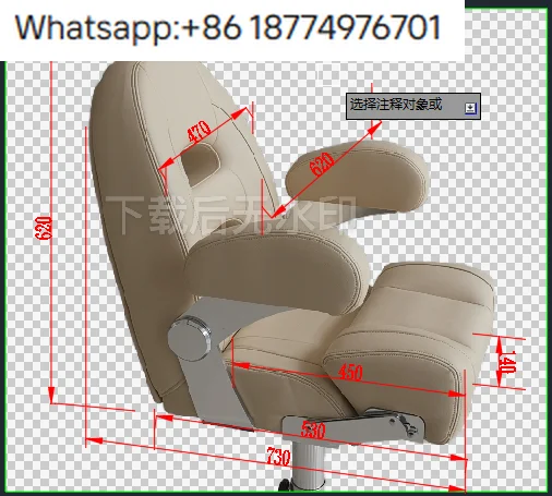 ISURE MARINE New Hot Factory RV Yacht High Back Soft Pack Seat Aluminum Hinge Chair Customize Waterproof Anti UV Folding