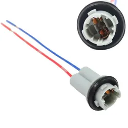 2pcs Car Lamp Holder Adapter Base Connector For Fiat Panda Bravo Punto Linea Croma 500 595