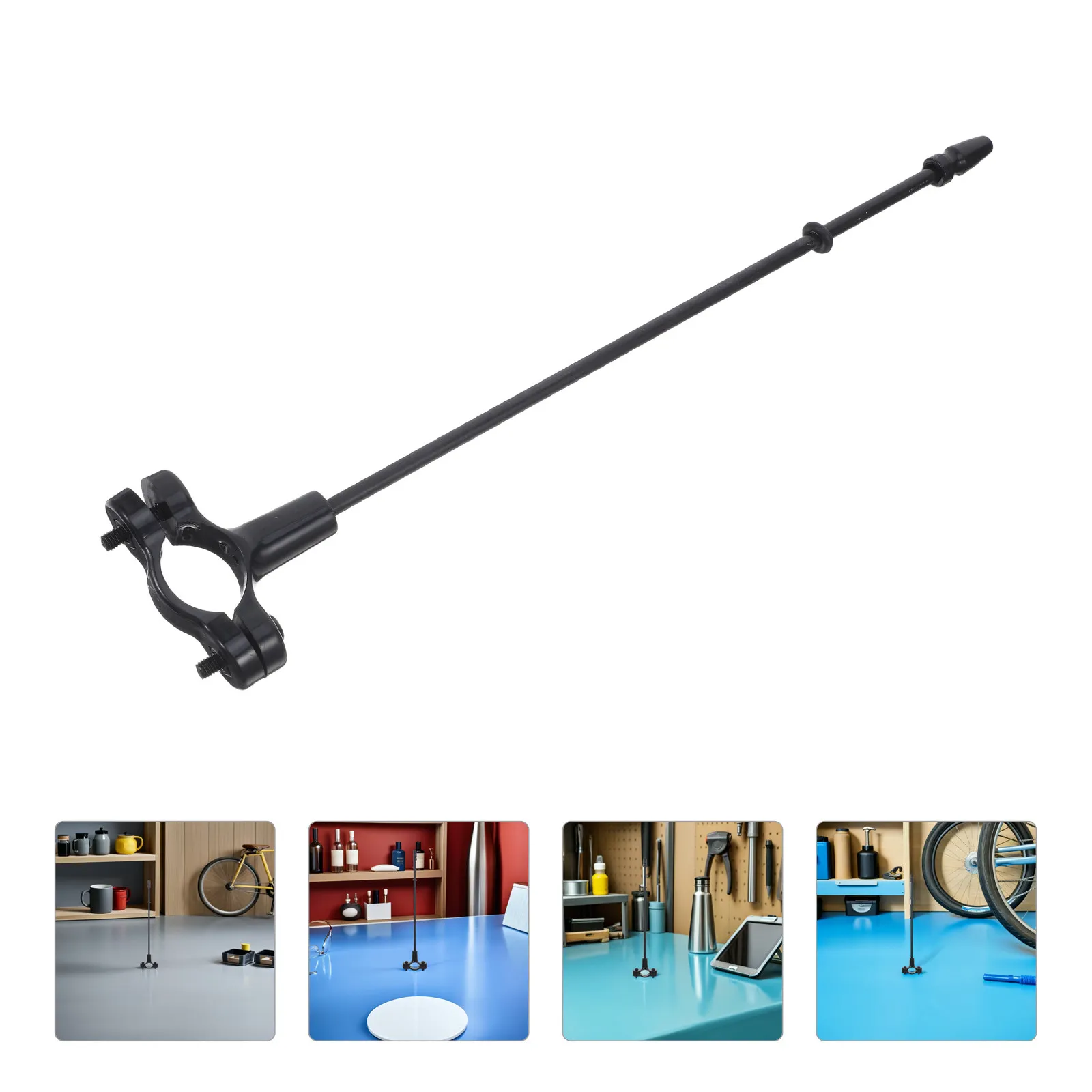 4Pcs Mountain Bike Flagpole Holder Heavy Duty Clamp for Handlebar Safety Flag Mount Offroad Cycling Race Bike Flag Holder Mount