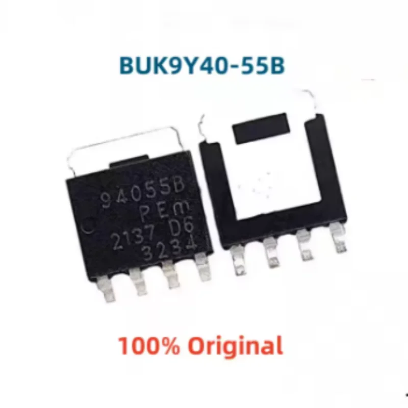 10PCS BUK9Y40-55B N Channel Logic Level Power MOSFET LFPAK33 SMD Transistor Low Rds(on) Switching FET Original Electronic