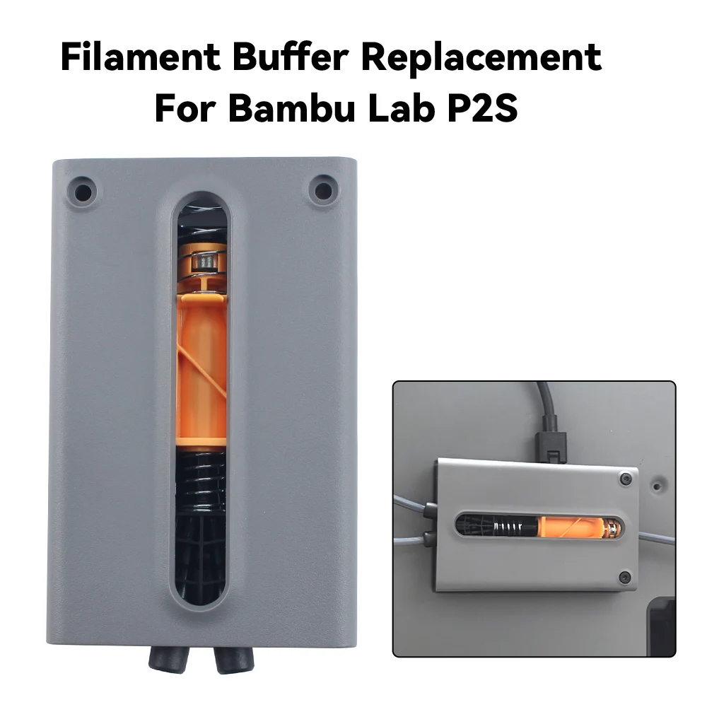 

Upgraded Filament Buffer Replacement For Bambu Lab P2S Smooth And Safe Feeding For 3D Printer Accessories