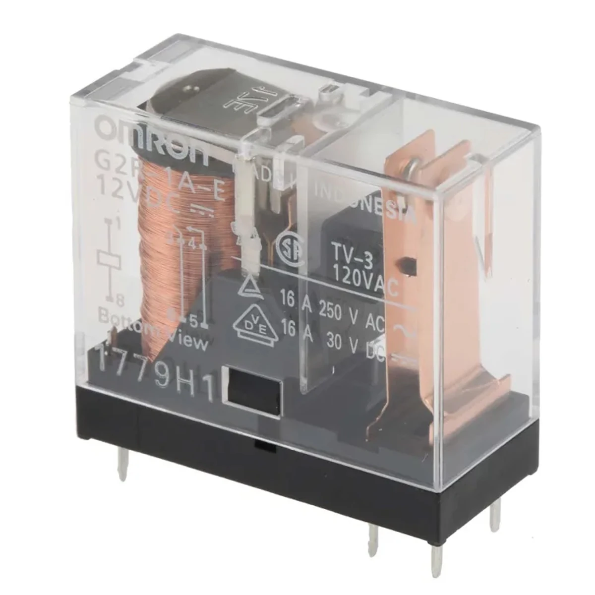 5 шт. оригинальное реле мощности G2R-1A-E G2R-1A-E-DC12 G2R-1A-E-DC24 6-контактное 16A 1 нормально разомкнутое G2R-1A-E-12VDC G2R-1A-E-24VDC 12 В 24 В