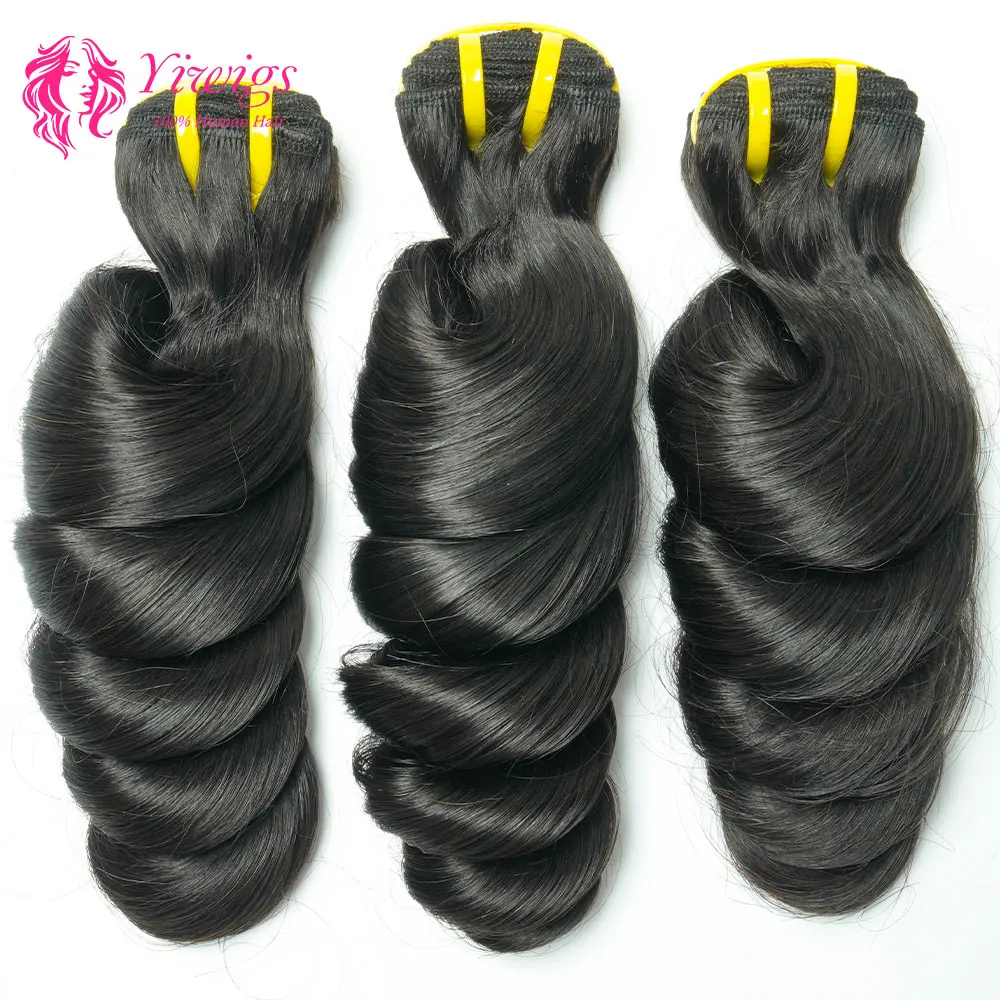 

28 30 дюймов Свободная волна 1 3 4 пучка Необработанные девственные необработанные 100% человеческие волосы Свободные глубокие волны Пучки человеческих волос Наращивание