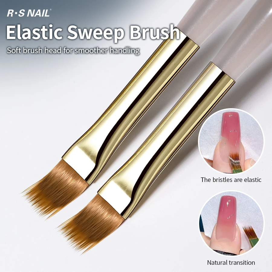 1/2/3pcs Nail Art Brush Elasticity Sweep Brush DIY Gradient Nail Art Painting Pen Drawing Manicure Nail Tool Accessories