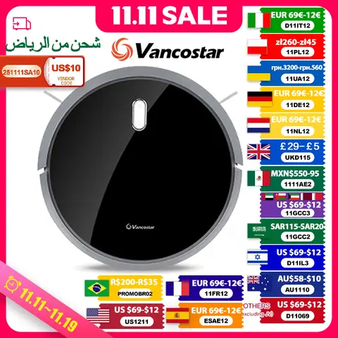 Smart Robot Vacuum 1300PA for Home Cleaning iseelife