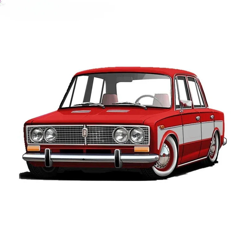 

Classic VAZ 2103 Car Sticker PVC Decals Sticker on Car Bumper Laptop Fridge Laptop Wall