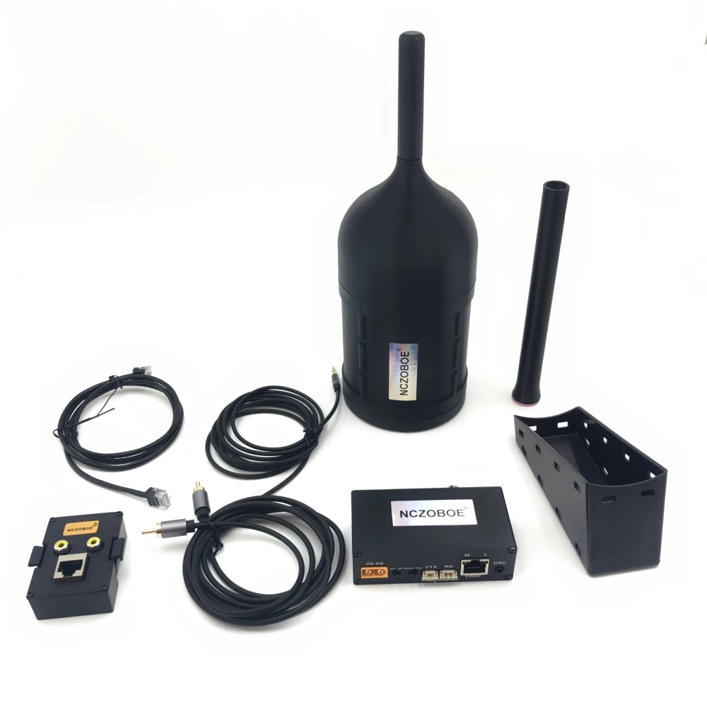 

NCZOBOE Drone Оптоволоконный модуль данных изображения 5 км/10 км Расширитель реле защиты от помех Оптическая ссылка Небо Поддержка до 20 км