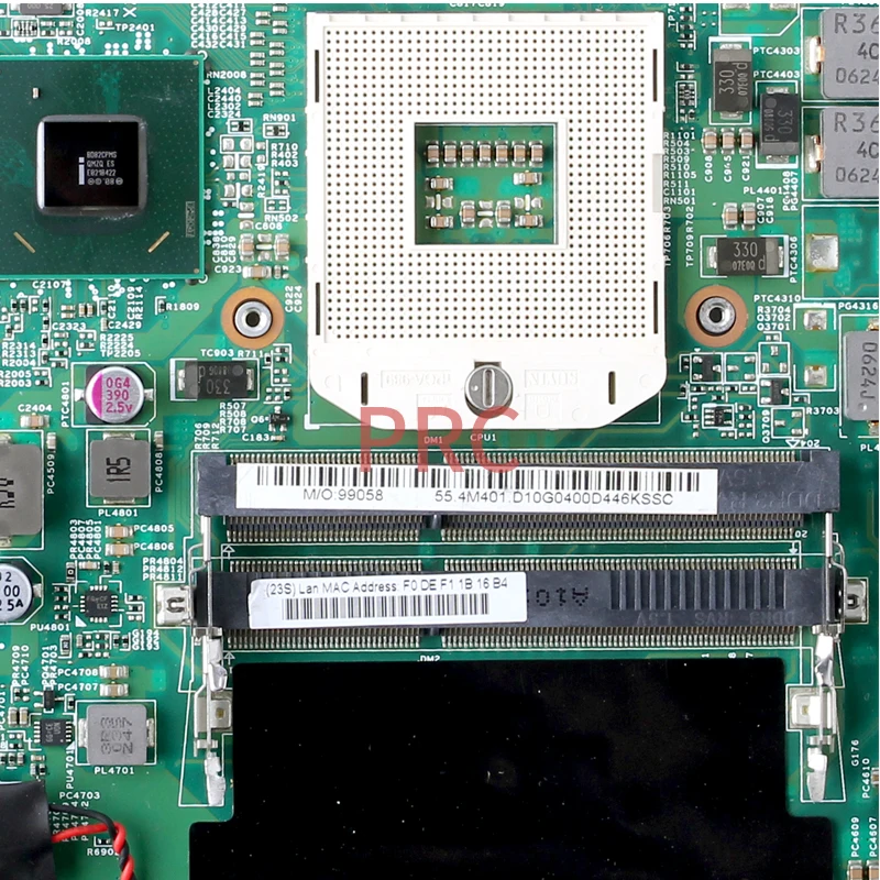 Imagem -04 - Placa-mãe Portátil para Lenovo 10254-sc V570 B570 Z570 es N12p-gv1-a1 512m 1g Notebook Mainboard