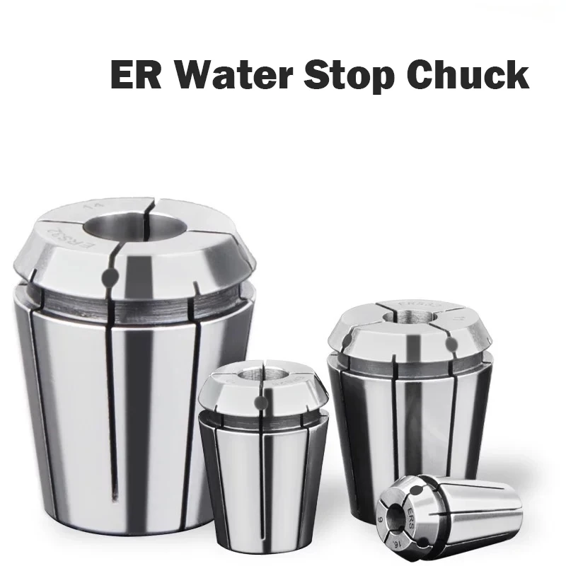

ER ERC16 ERC20 ERC25 ERC32 Special Chuck for Internal Cooling Spring Collet Water Stop Seal Chuck Lathe Internal Coolant Drill