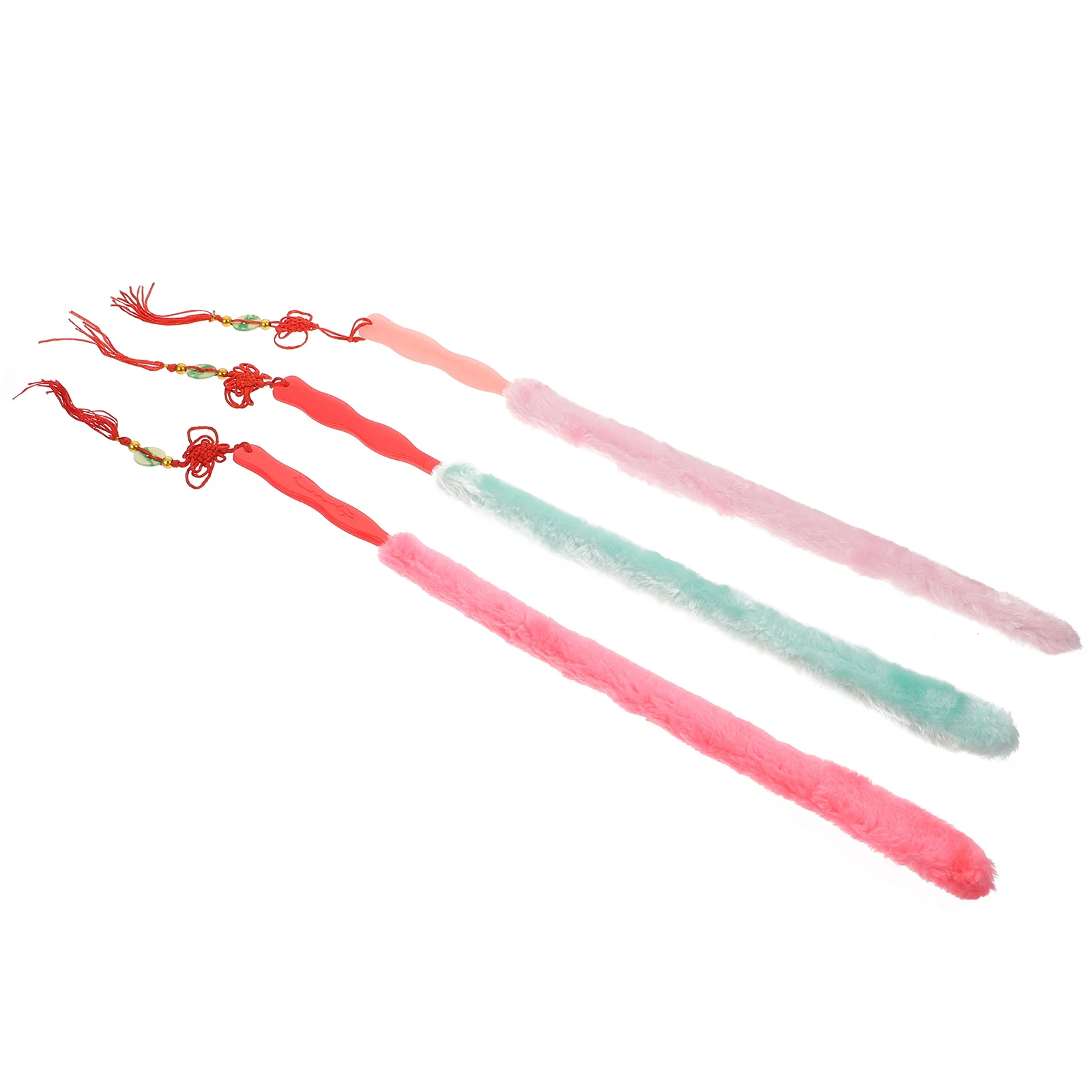 

3pcs Guzheng Cleaning Brush Long Dust Removal Tool For Musical Instruments Premium Plastic Rabbit Hair Cleaner Accessory