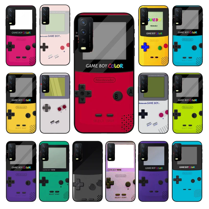 Game Boy Color Phone Case For VIVO Y31 Y21 Y70 Y21S Y20 Y72 1907 Y12 Y11S Y53S Y33S Y55 Y76 Y51 Y15S Y01