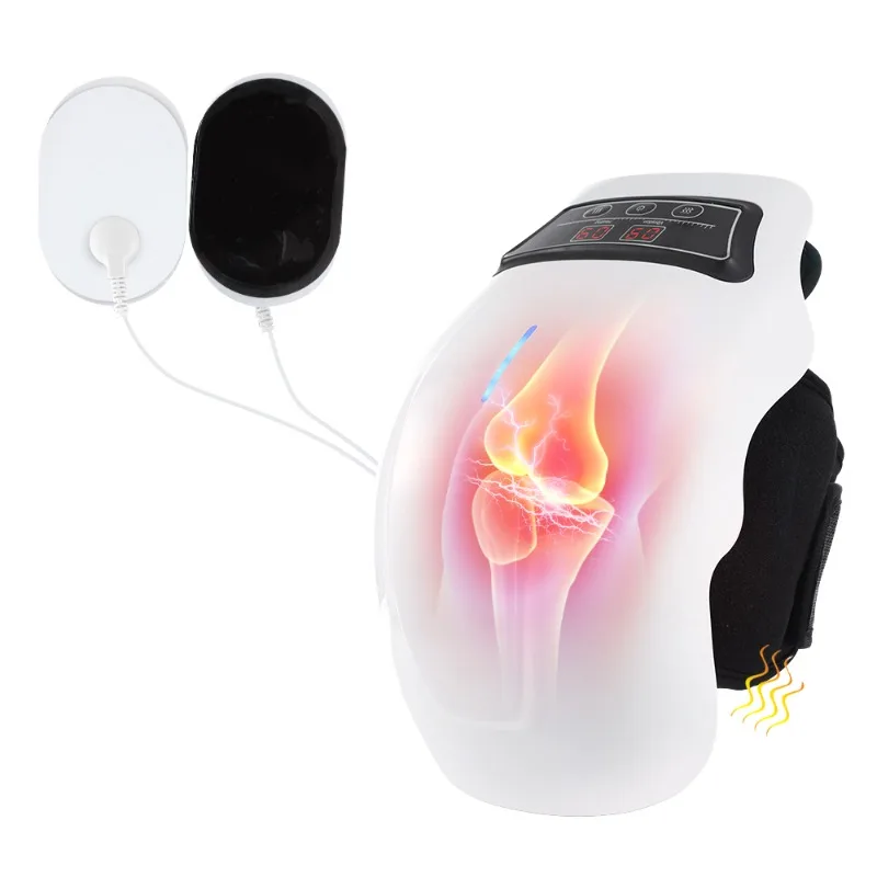 Arthritis Pain Relief Joint Massage Machine Intelligent Infrared Physiotherapy Hot Compress Vibration Knee Massager with Heat
