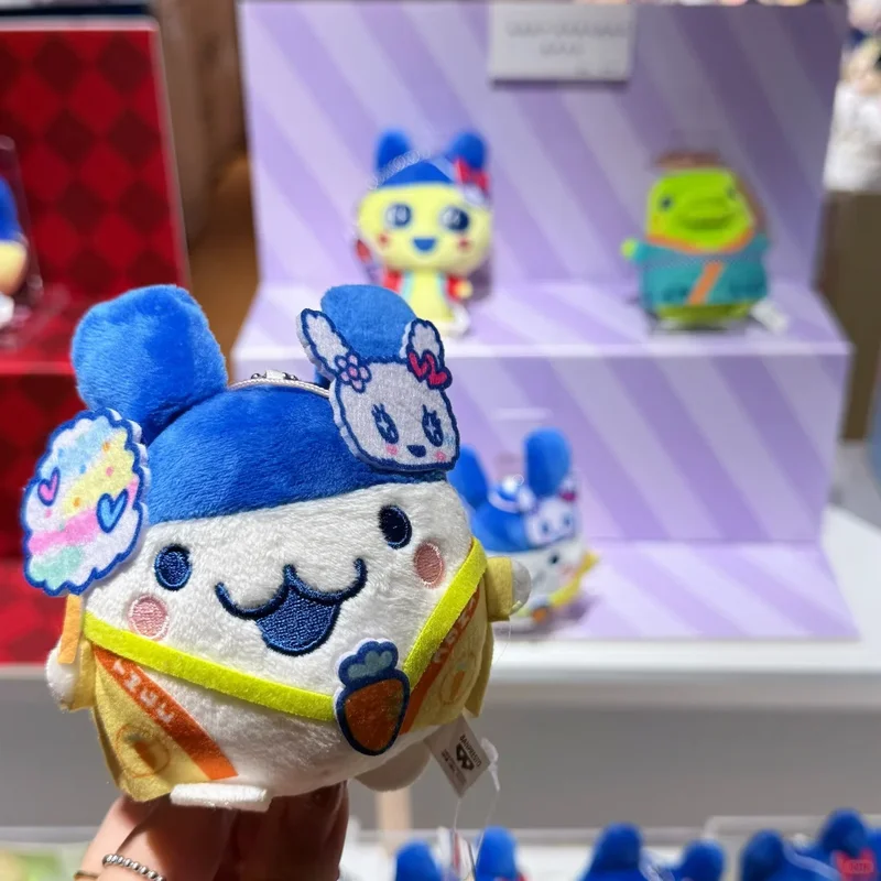 En Stock genuino Bandai Tamagotchi Happy Staff Series muñeco colgante de felpa Festival Gourmet Mametchi Kuchipatchi Mimitchi felpa