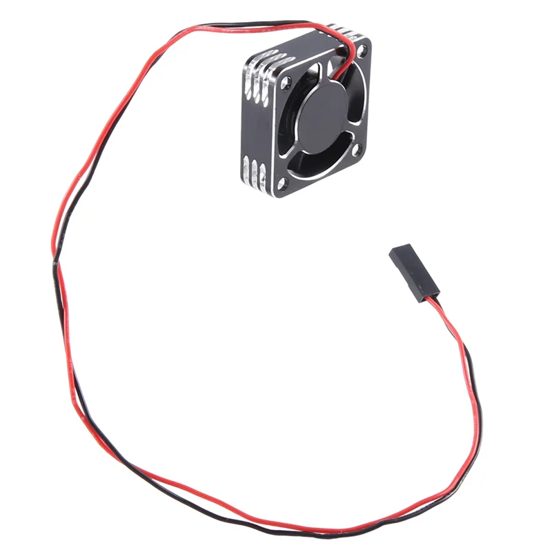 ABKI-Metall Shell ESC Motor 25Mm Lüfter High-Speed Wärmeableitung Lüfter Kühler Für RC Auto Ersatzteil
