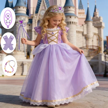 Rapunzel Princess Dress 1