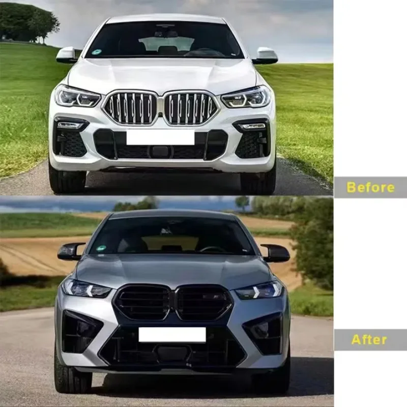 

Обновленный комплект кузова для X6(G06) СОЛОТО НОВОГО 2024X6M(F96 LCI)BODYKIT