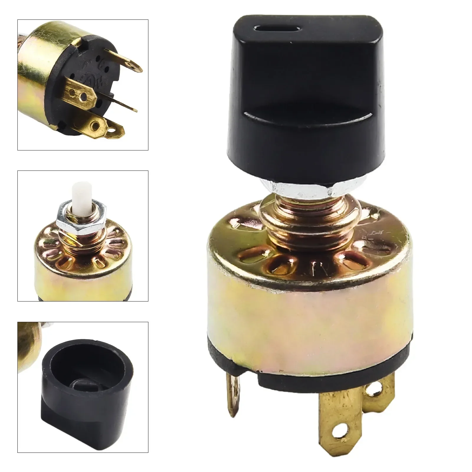 

Car Air Condition Air Conditioner Blower Switch Switch 12V And 24V 3‑speed Metal Plastic For Car Air Condition