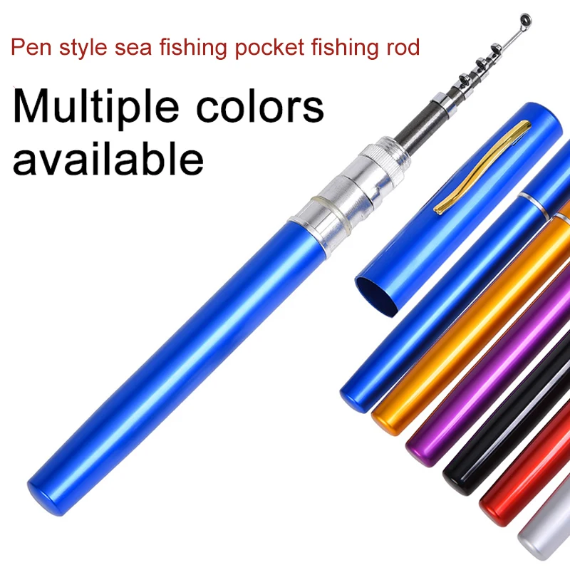 Ultra Short Pocket Rods Steelhead Fishing Rods Small Micro Mini Fishing Rods 1m 1.4m 1.6 Drum Reel Ice Fishing