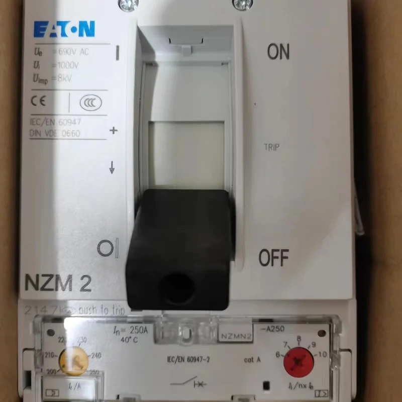 Eaton Muller spot NZMN2-A250 thermal magnetic power distribution protection trip 250A plastic case