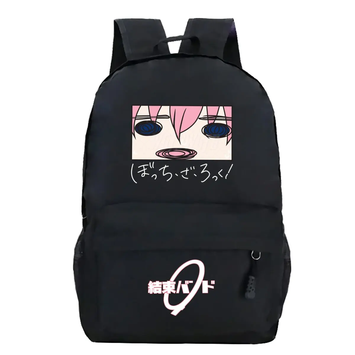 Anime Bocchi The Rock Backpack Hitori Goto Cartoon College Student Bookbag Fashion Casual Y2K Manga Men Women  Schoolbag Gifts