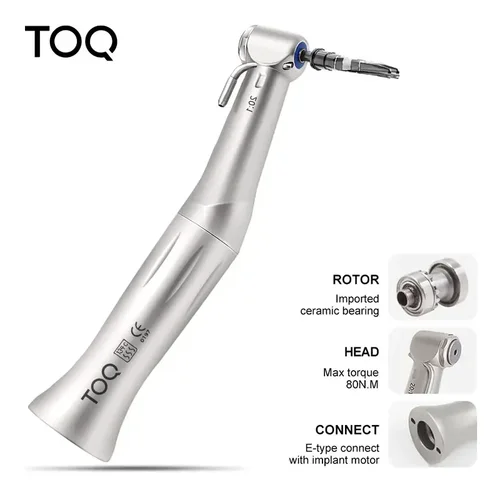 Turbina Dental 20:1, botón pulsador para implante, contraángulo, pieza de mano de aire de baja velocidad, procedimientos de implantes eléctricos de precisión, herramientas de odontología