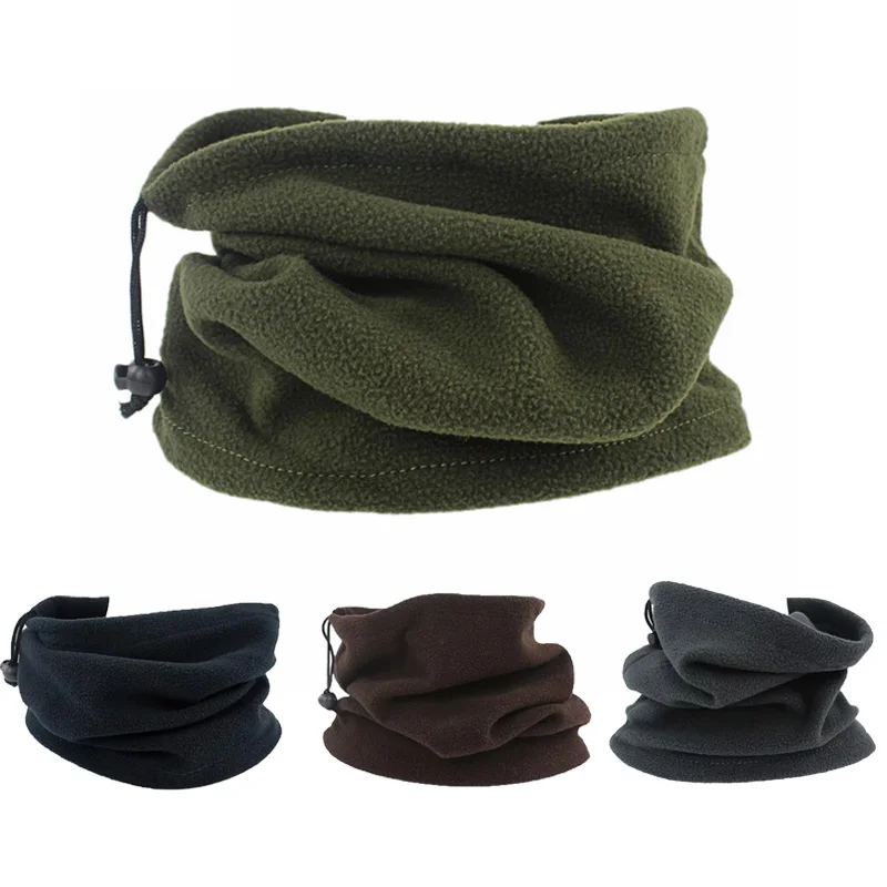 Winddichte Fleece-Halsmanschette – Mehrzweck-Schlauchschal für Ski/Radfahren/Wandern, verstellbare Gesichtsbedeckung mit UV-Schutz