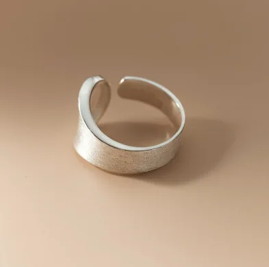 Offene Ringe aus 925er-Sterlingsilber mit originaler alter Methode für Damen, Hochzeit, luxuriöser Qualitätsschmuck, Accessoires Argent 925 – Detail 8