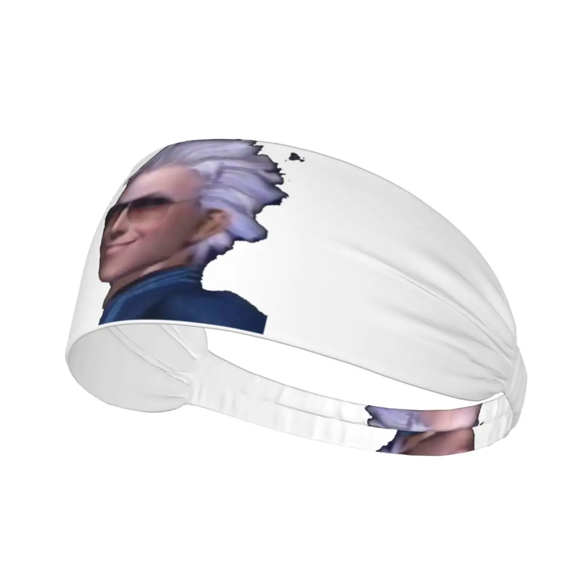 

Custom Vergil From The Devil May Cry Series Sweatband for Men Women Wicking Moisture Sports Sweatband Gym Yoga Running