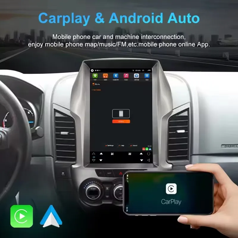 

Автомобильный радиоплеер для Ford Ranger 2011-2015 F250 CARPLAY WIFI Android 13 IPS сенсорный экран автомобильный радиоплеер Автомобильный GPS-навигатор Автомобильная стерео система