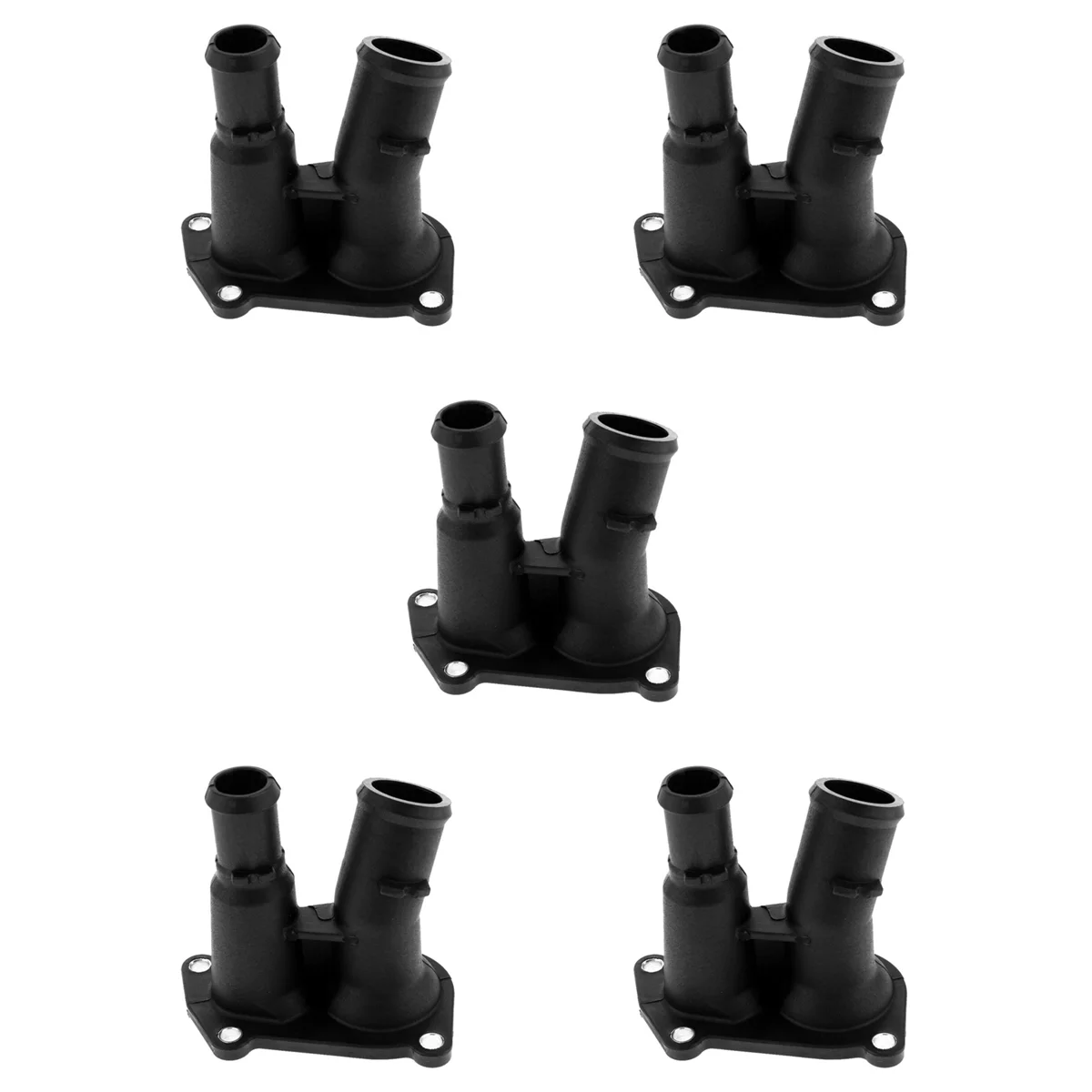 5X Engine Coolant Thermostat Housing Cover 98MM9K478DA for Ford Fiesta Box Car Outlet Pipe 98MM-9K478-DB