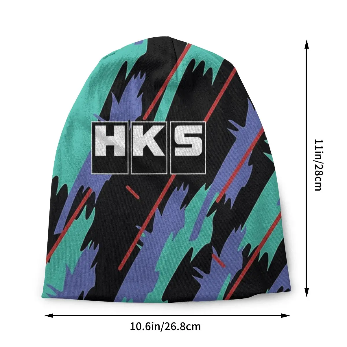 Winter Warm HKS Advan JDM Bonnet Femme Slouchy Beanie Hat Fashion Outdoor Ski Skullies Beanies Caps for Men Women