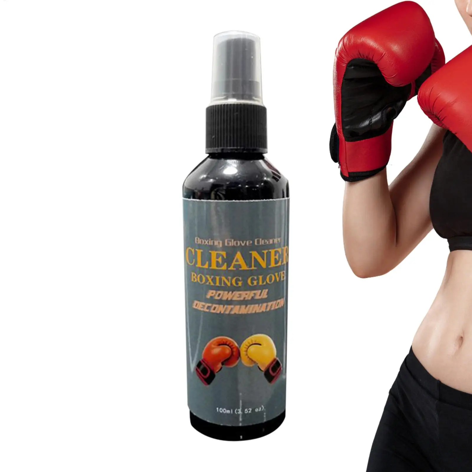 

new Cleaner For Boxing Gloves 100ml Combat Headguard Cleaning Agent Boxing Glove Stain Removal Spray For Boxers Fighters Martial