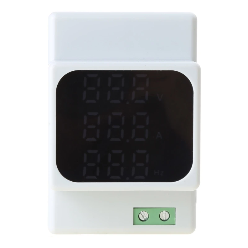 Din Automatic Recovery Reconnect Over Under Relays Protective Device Overvoltage Protector LED Display