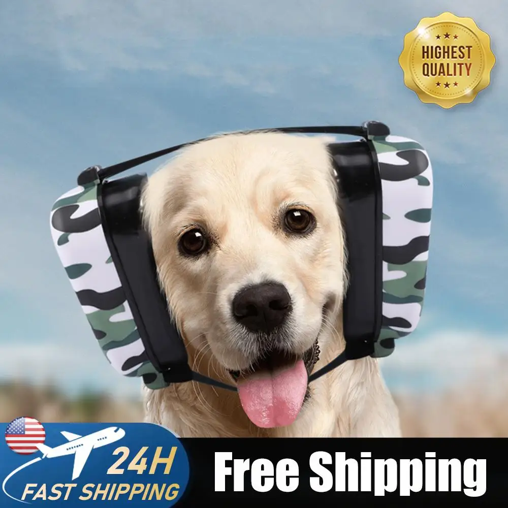 

Noise Canceling Ear Muffs with Fast Snap Lock Pet Noise Reduction Cover for Thunder Hunting Tourism Cars Racing