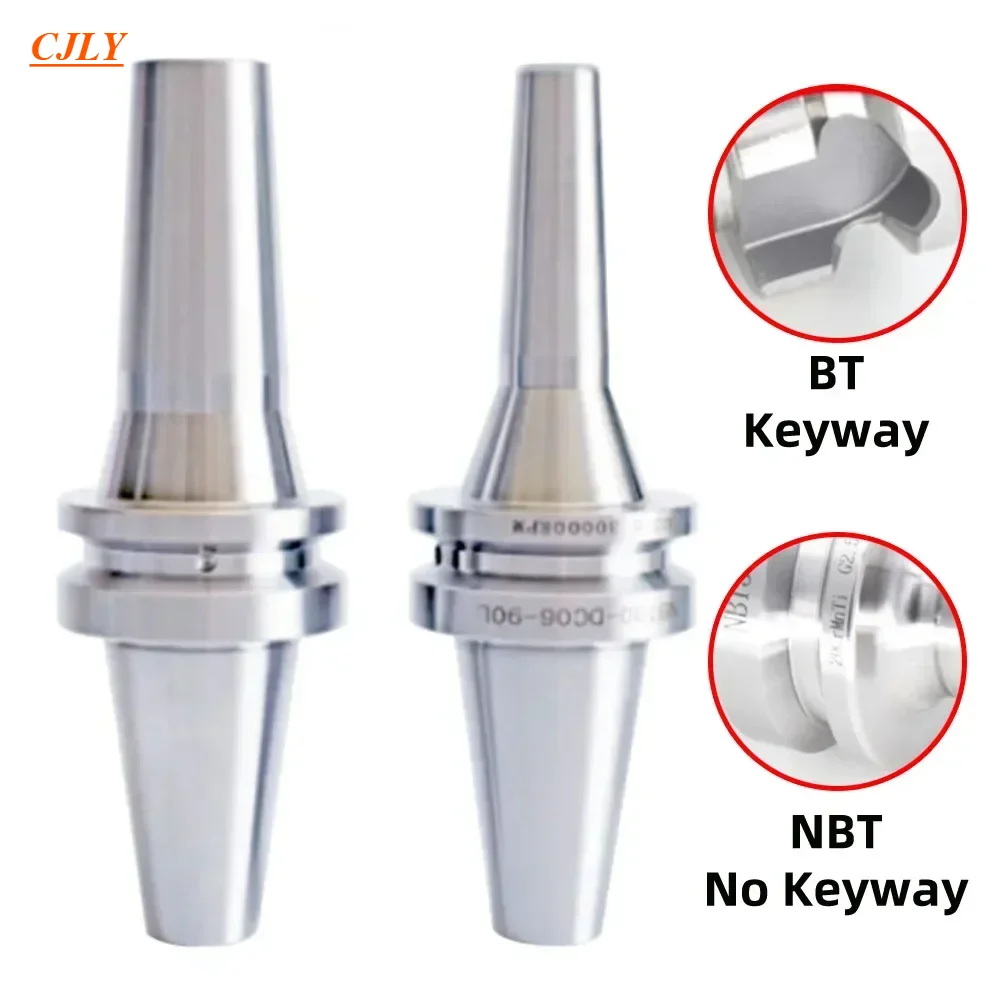 

CJLY NBT30 DC4 DC6 DC8 DC12 No Keyway Back Pull Tool Holder High Precision High Speed NBT DC Spindle Collet Chuck machining