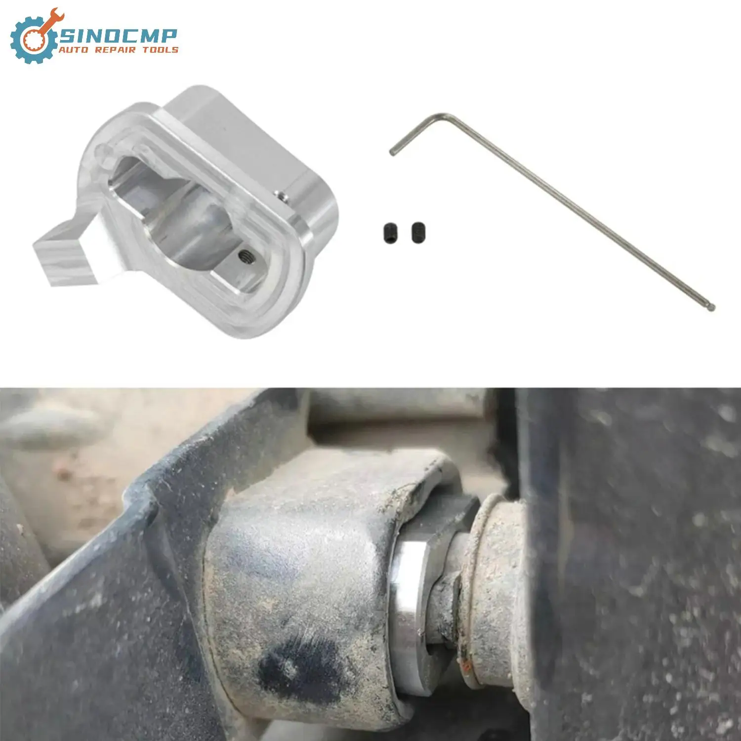 

1 комплект, обновленный комплект алюминиевой втулки петли задней двери для Nissan Titan Pickup 2005-2024 годов, автозапчасти