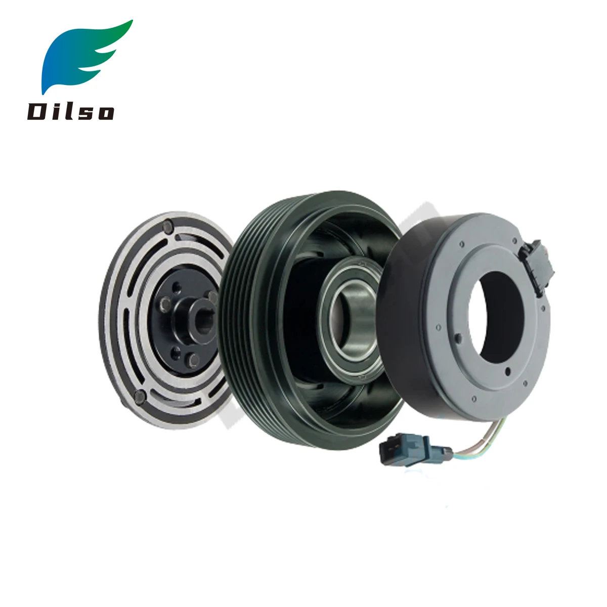 AC  Air Conditioning Compressor Clutch Pulley FOR VW T4 LT VENTO PASSAT SKODA OCTAVIA I SEAT TOLEDO 7D0820805 701820805Q