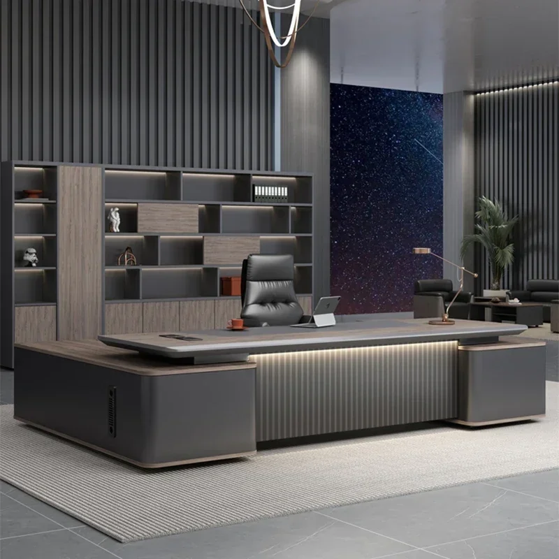 Office Desk Furniture Organizer Room Writing Table Corner Study Home Simple Multifunction Computer Executive Conference Tables