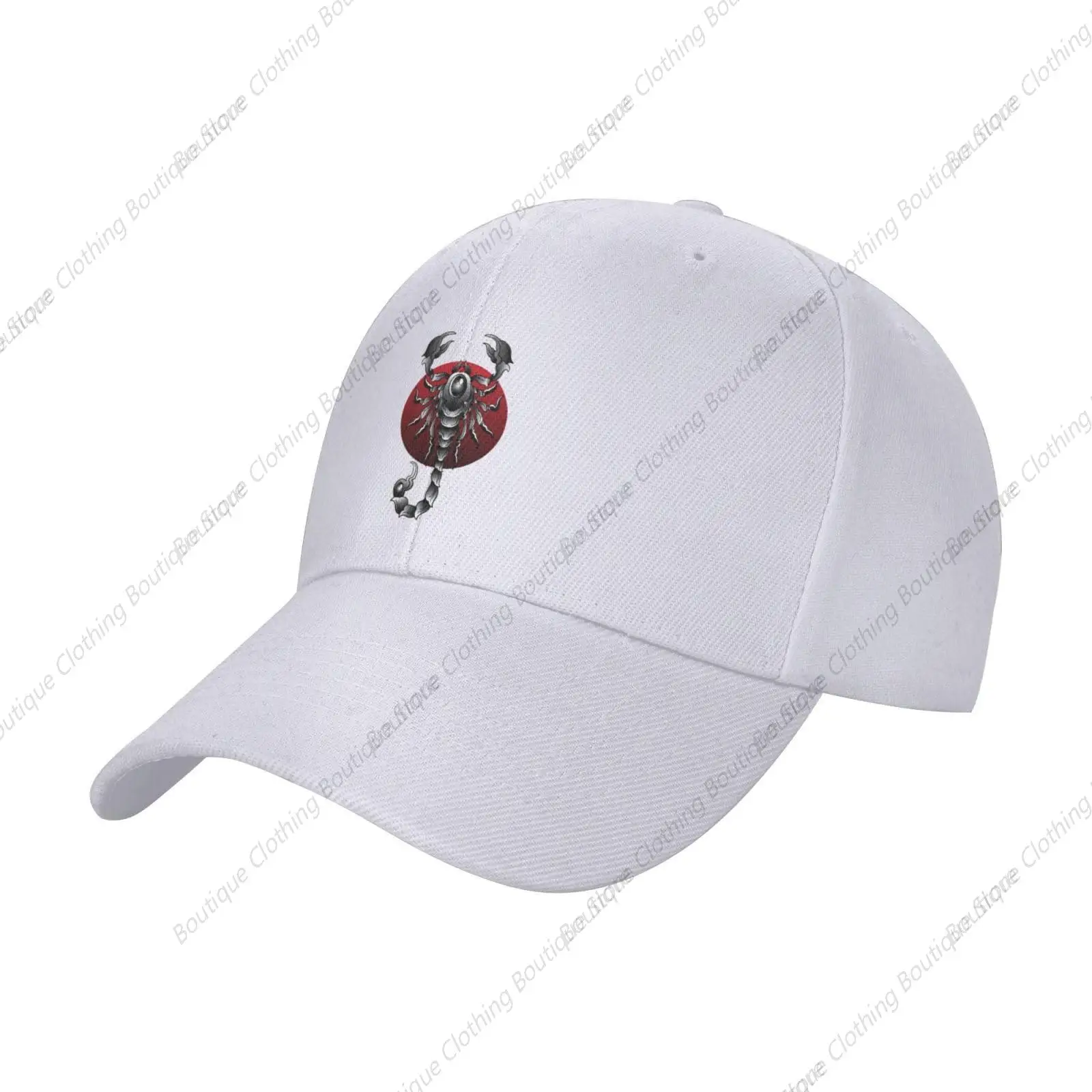 

The Dominant Mechanical Scorpion Baseball Cap Women Men Hat Truck Driver Baseball Caps Adjustable Dad Hats White