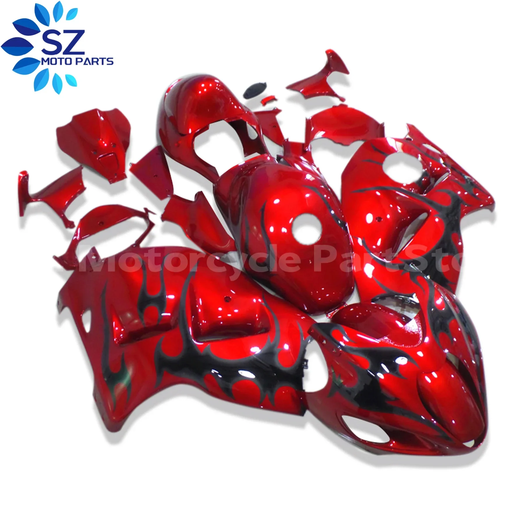 

For SUZUKI GSXR1300 1997 1998 1999-2007 Motorcycle Bodywork Fairing Kit GSXR 1300 97 98 99 00 01 02 03 04 05 06 07 Fairings