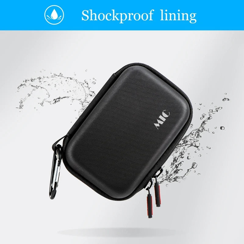 Сумка для хранения микрофона DJI MIC ПУ водонепроницаемая Портативная сумка защитный чехол с карабином аксессуары