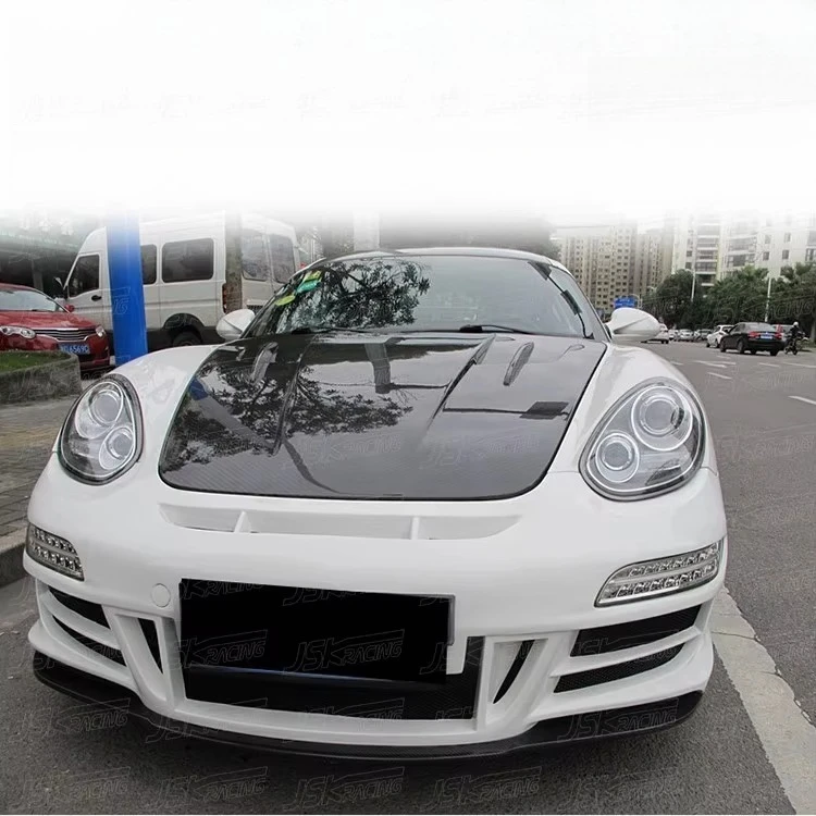 

2009-2012 PRIOR DESIGN STYLE GLASS FIBER FRP BODY KIT FRONT BUMPER For PORSCHE CAYMAN 987.2