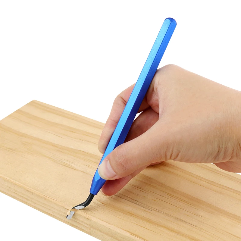 Handheld Hole Deburring Tool, Precision Chamfer Deburrer for 3.0mm/3.2mm Holes, Metal Burr Remover Tool