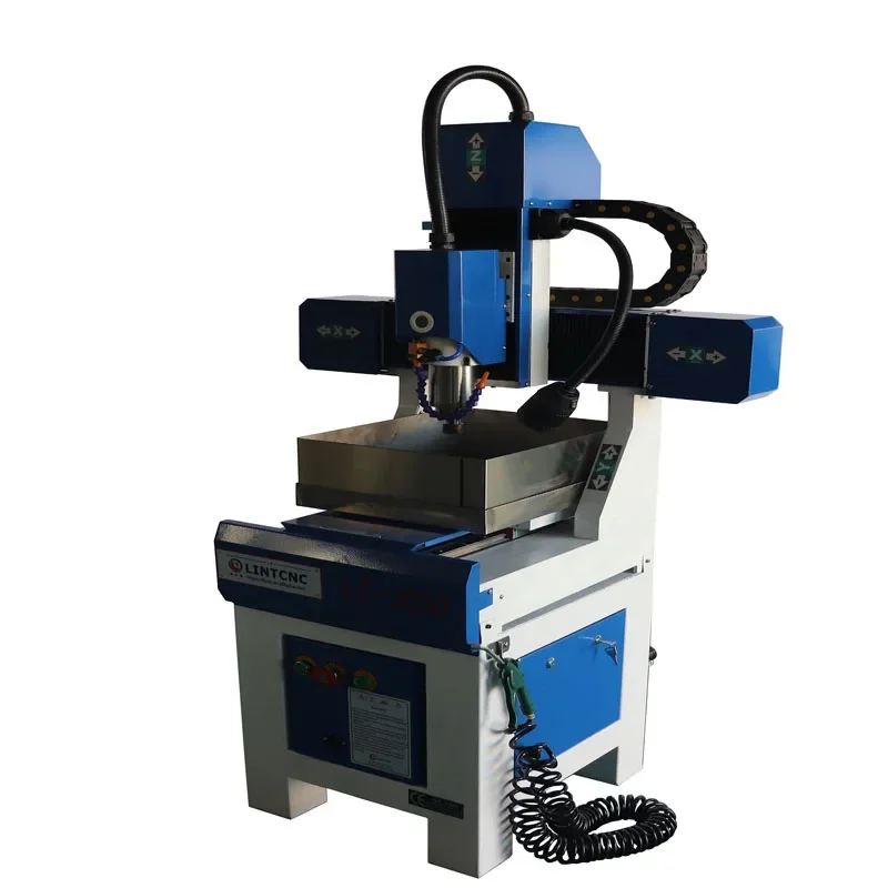 Mini Machine LT-3030 cnc router 1500W 2200W 3000W spindle table moving 4040 6060 cast iron table metal wood cutting 3d machine