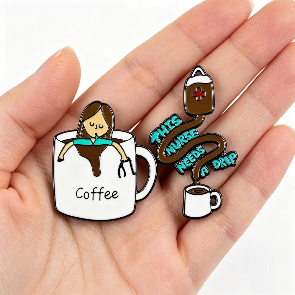 Medical Nurse Life Enamel Pin - Medical Lab Coat review and price