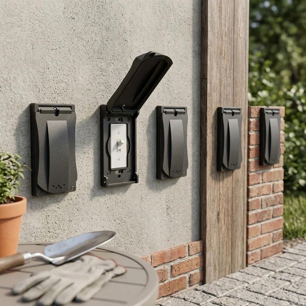 5-piece-weatherproof-switch-cover-designed-for-gfci-receptacles-installed-on-exterior-walls-fences-or-outdoor-lighting-circuits