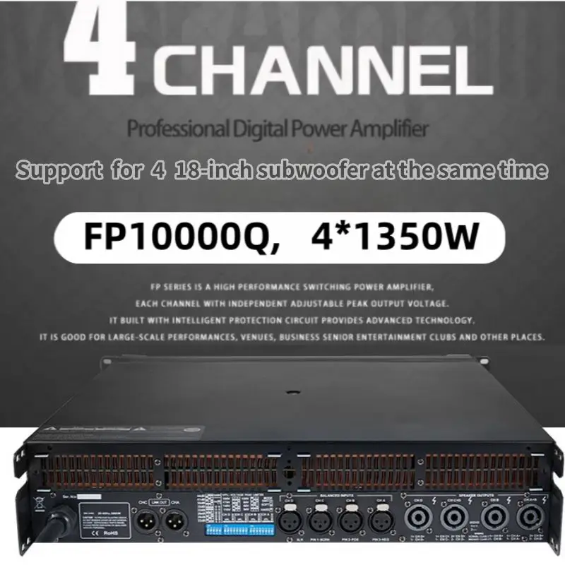 FP10000q Power Amplifier Speakers Power Amplifier 10000 Watt Power Amplifier